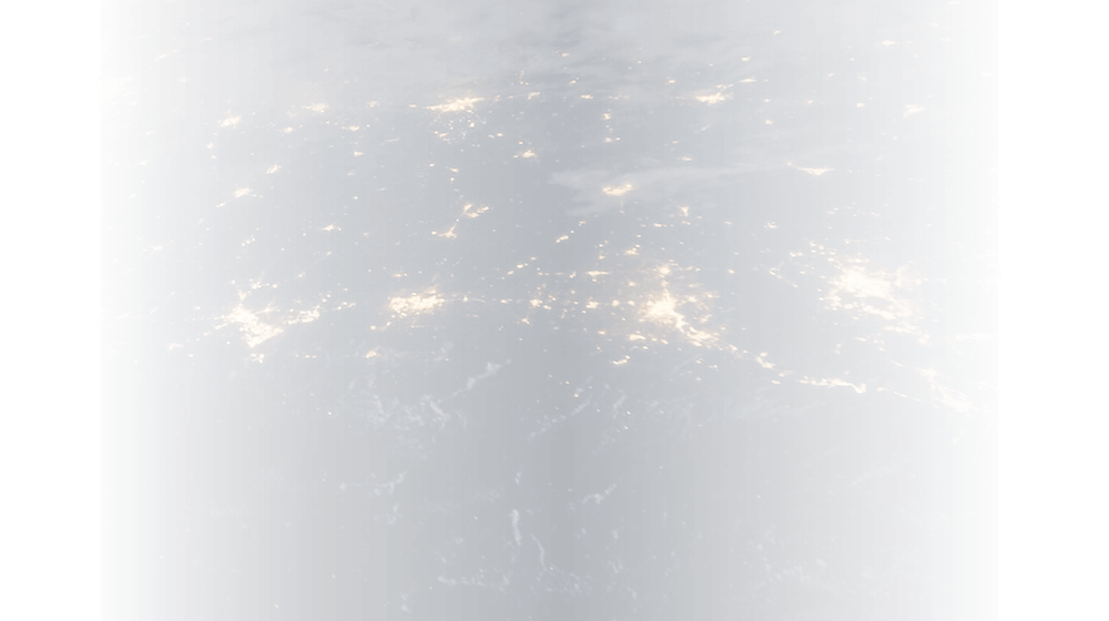 Planet view of a world connected to cloud